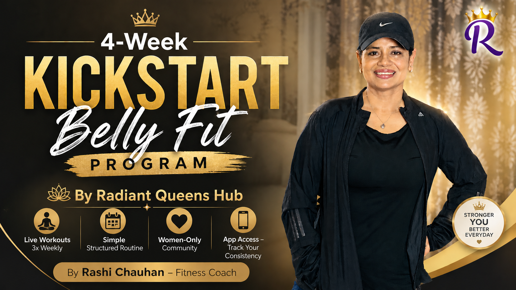 4-Week Kickstart Belly Fit program banner