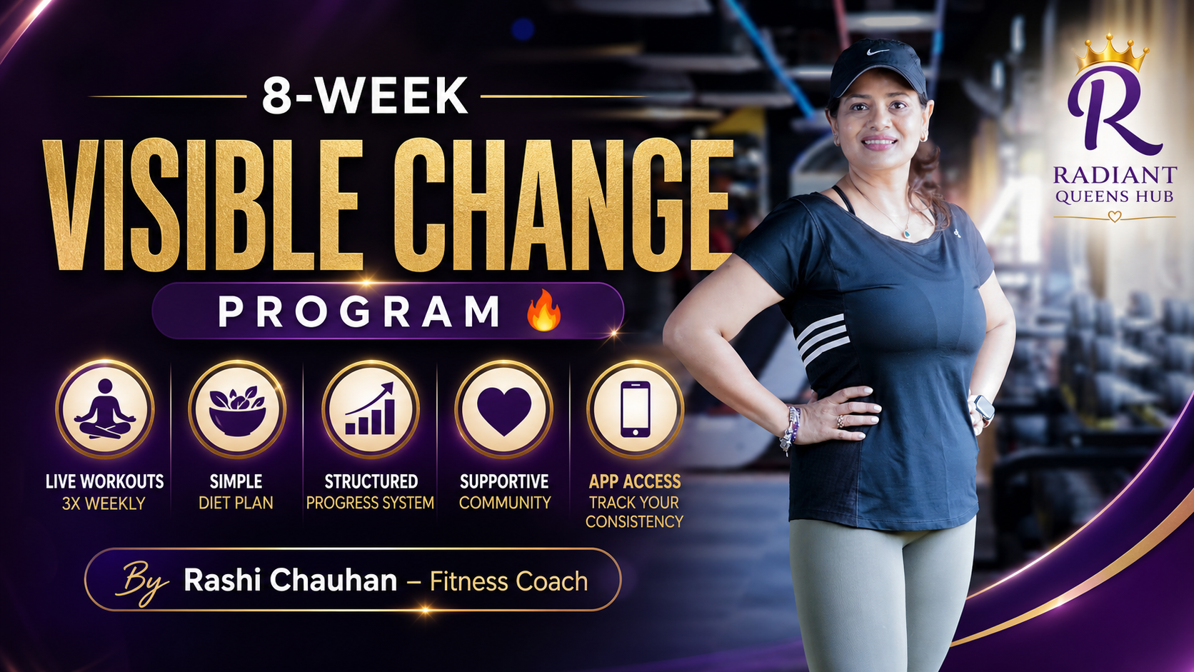 8-Week Visible Change program banner